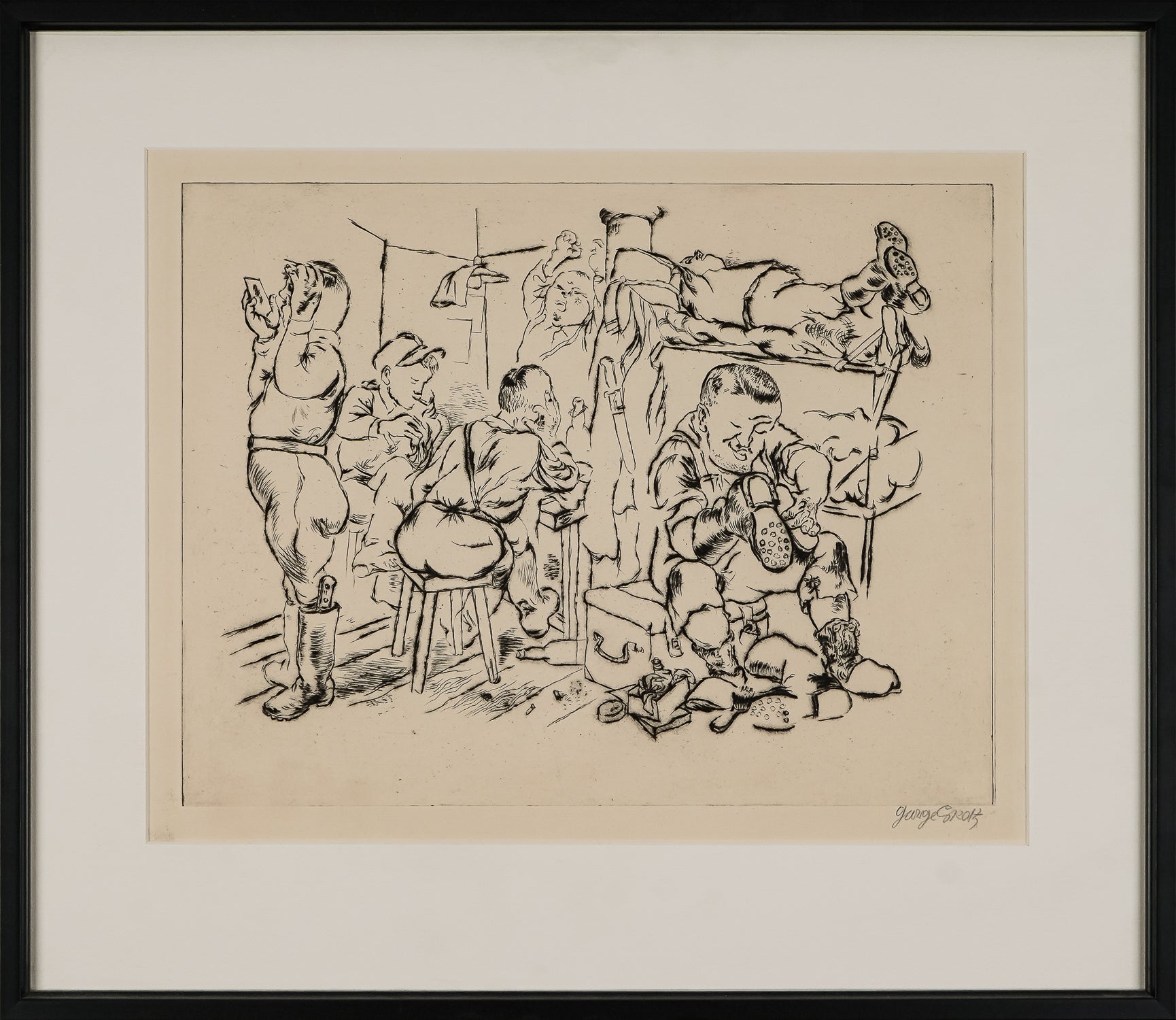 George Grosz (DE 1893 – 1959)